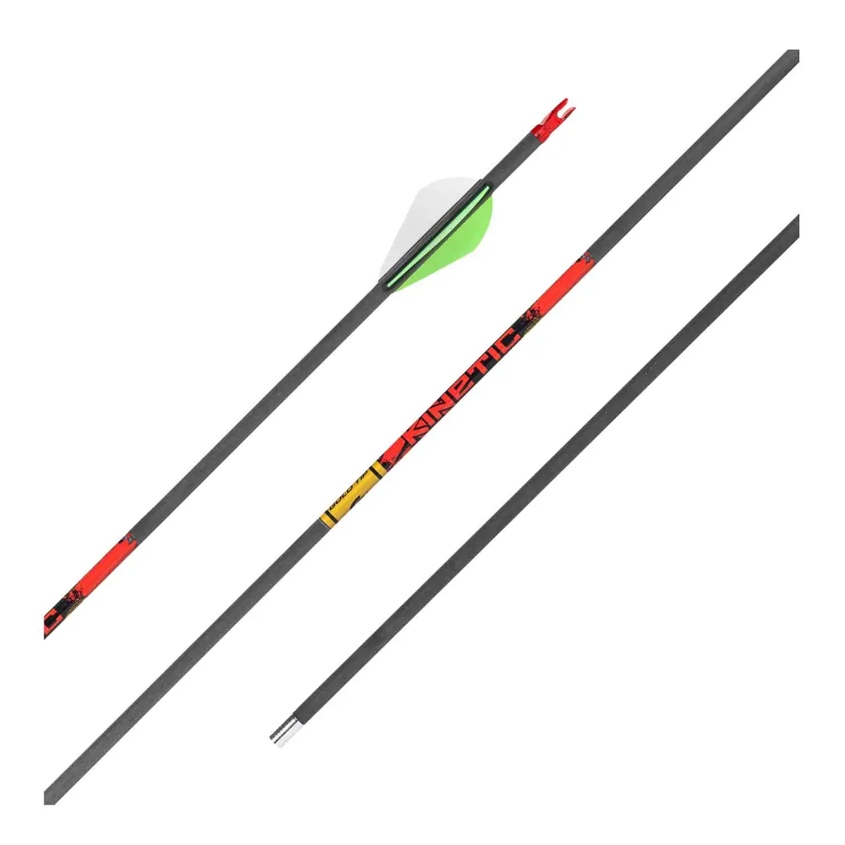 Gold Tip Kinetic Hunter Fletched Arrows 1