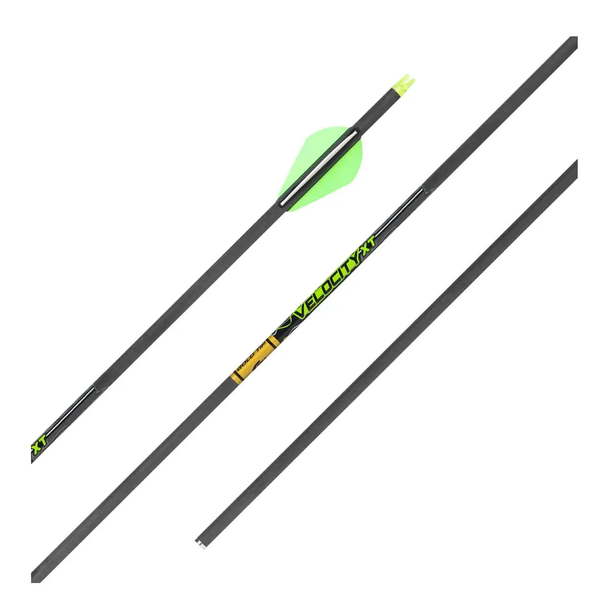Gold Tip Velocity Xt Fletched Arrows 1