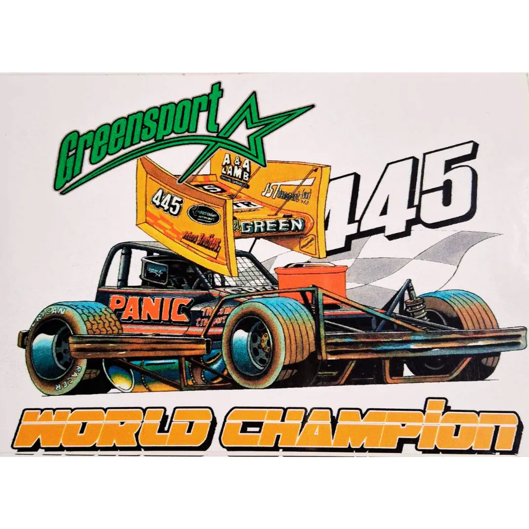 Brisca F1 Sticker #445 Nigel Green 1