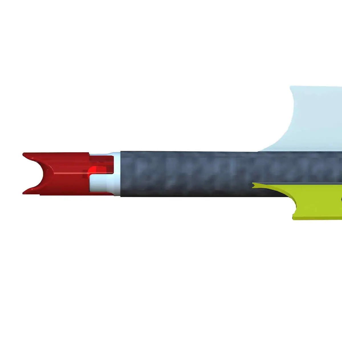 Tenpoint Alpha-Brite Lighted Nock System (Red) 1