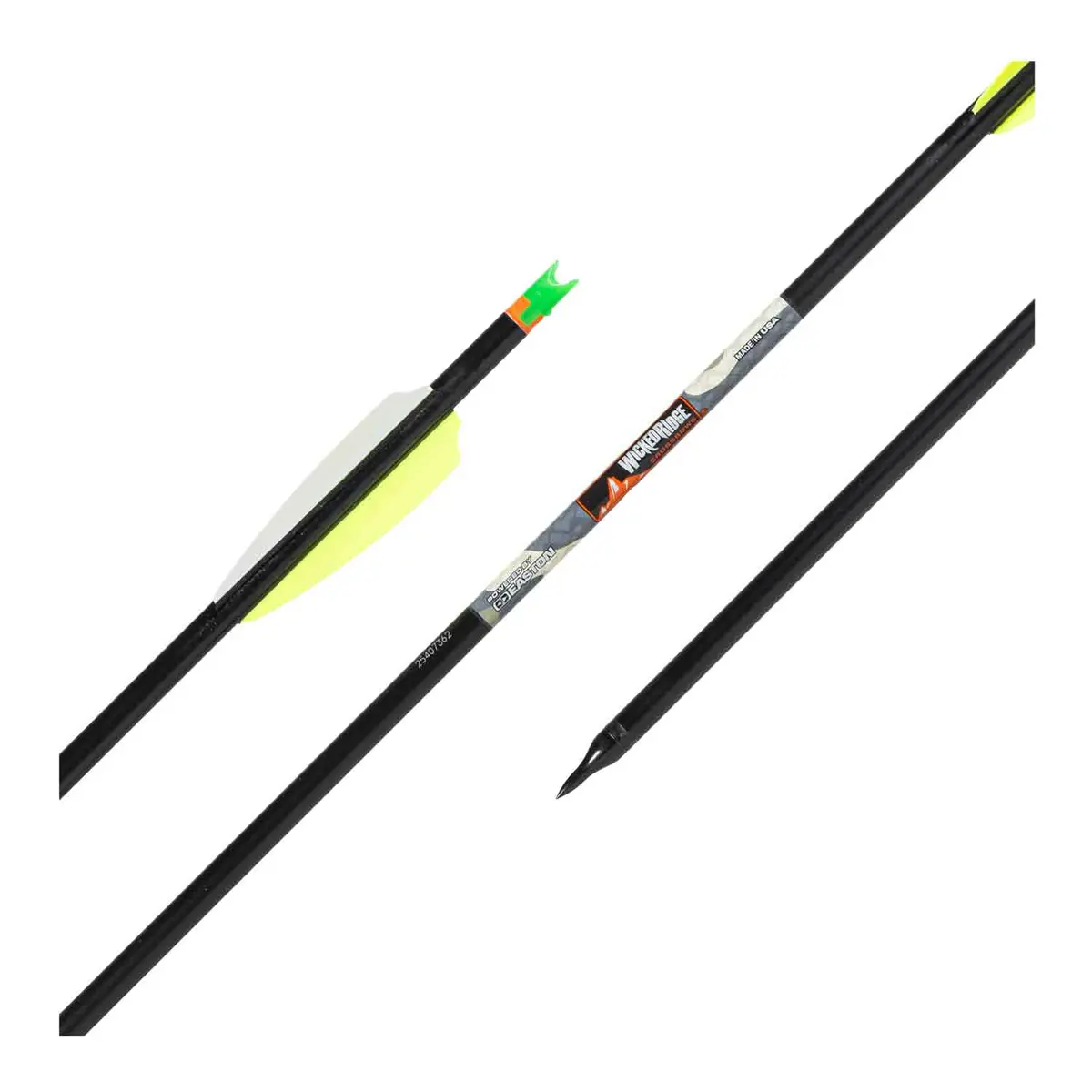 Wicked Ridge Xx75 Crossbow Arrows W/ Alpha-Brite Nocks 1