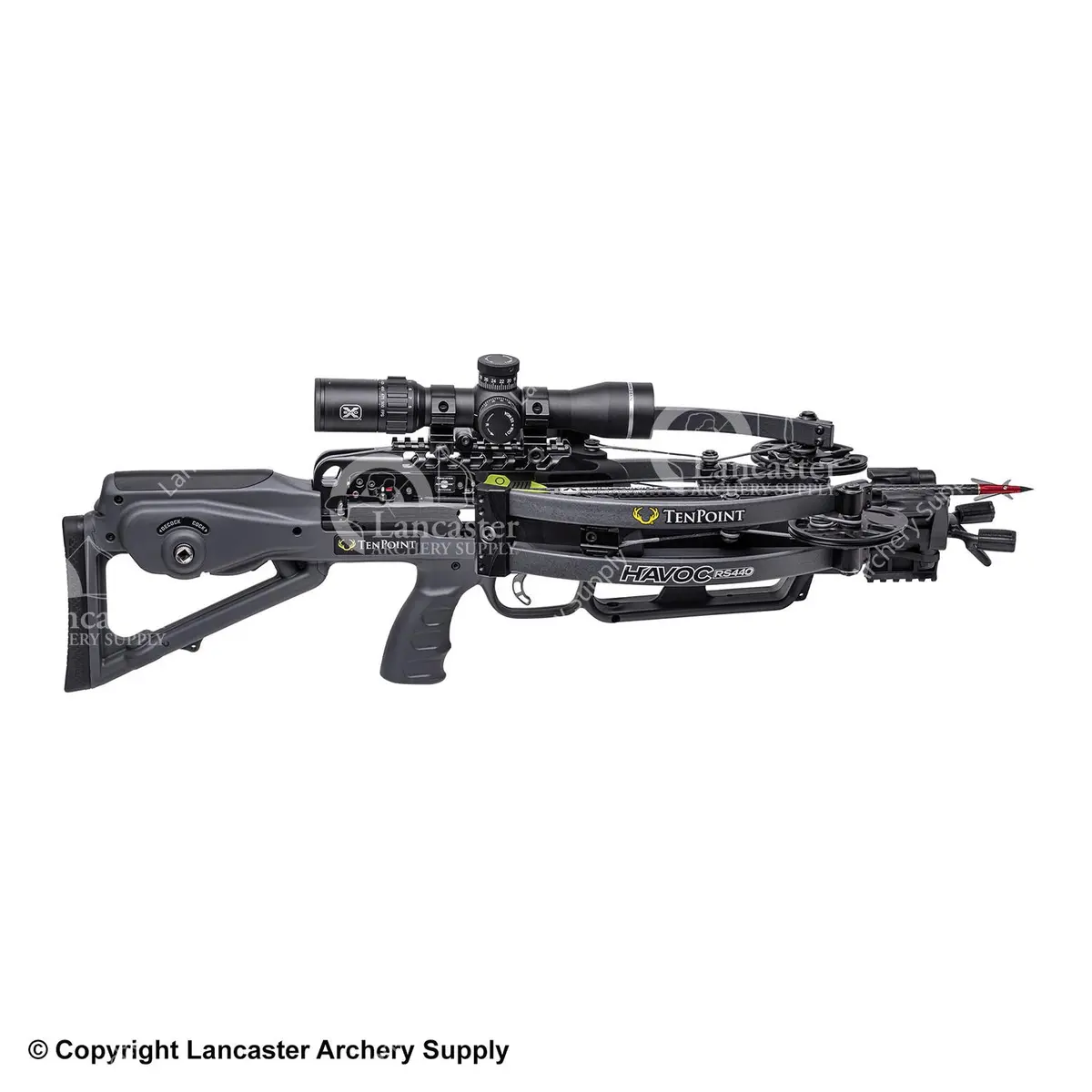 Tenpoint Havoc Rs440 Elite Crossbow Package W/ Acuslide (Graphite Grey) 2