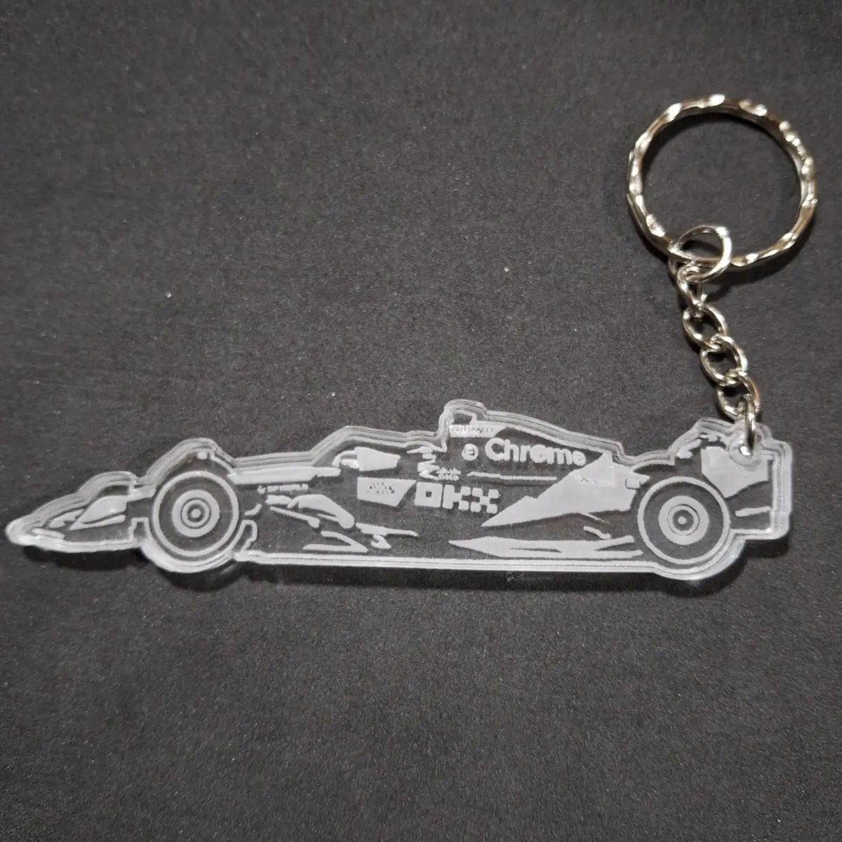 Oscar Piastri #81 2025 Mclaren Keyring 1