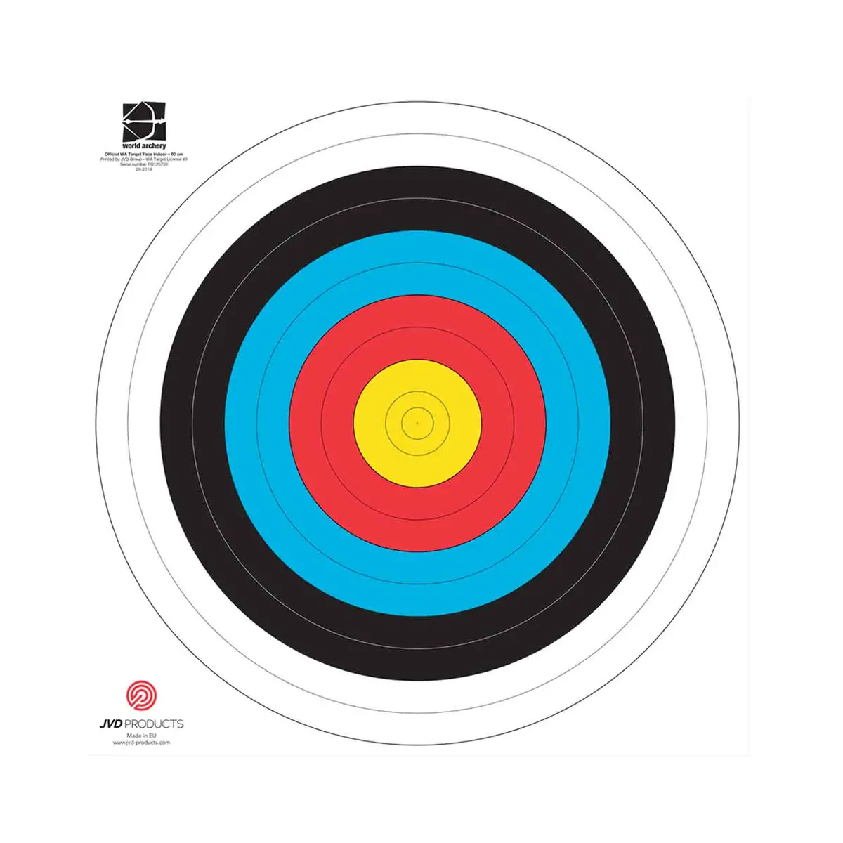 Jvd 60Cm Reinforced Fita Target Face 1