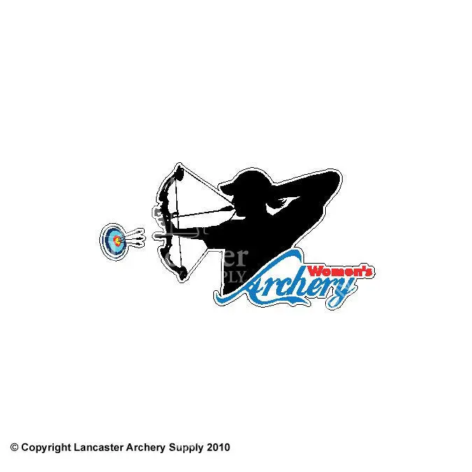 Lve Women's Archery Colored Decal 1