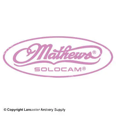 Lve Decals - Mathews Oval Logo (Pink) 1