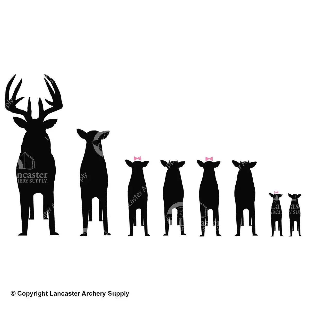 Lve Decals - Deer Family 1