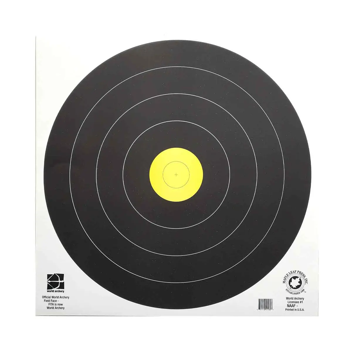 Maple Leaf World Archery Official Field Target Face (80 Cm) 1
