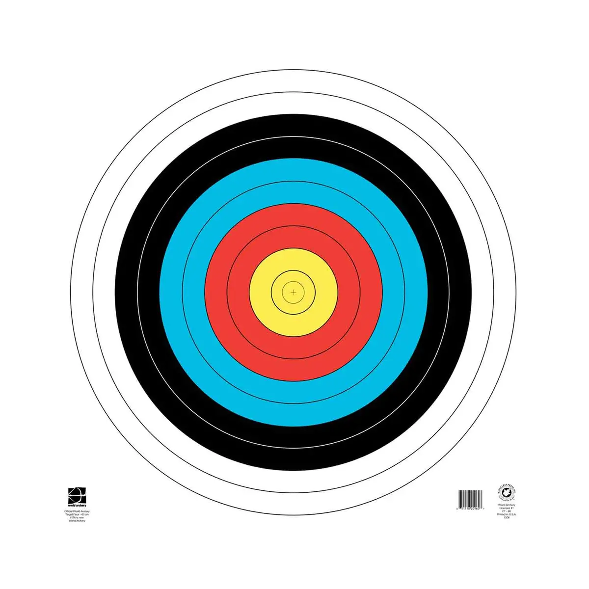 Maple Leaf World Archery Official Target Face (60 Cm) 1