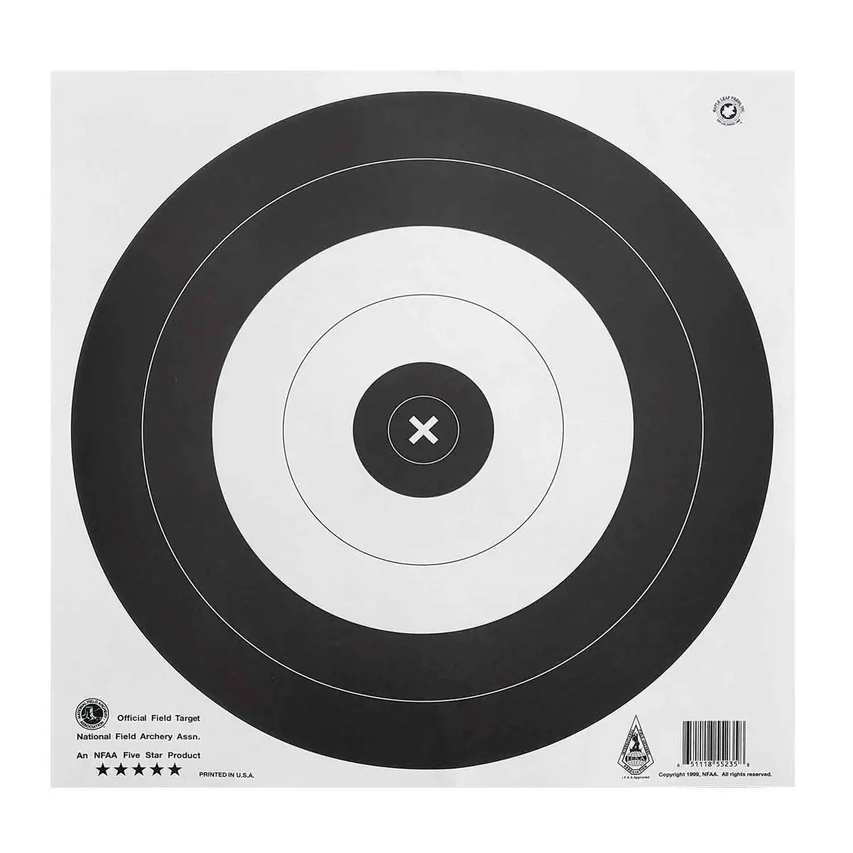 Maple Leaf 65Cm Nfaa Official Field Target Face 1