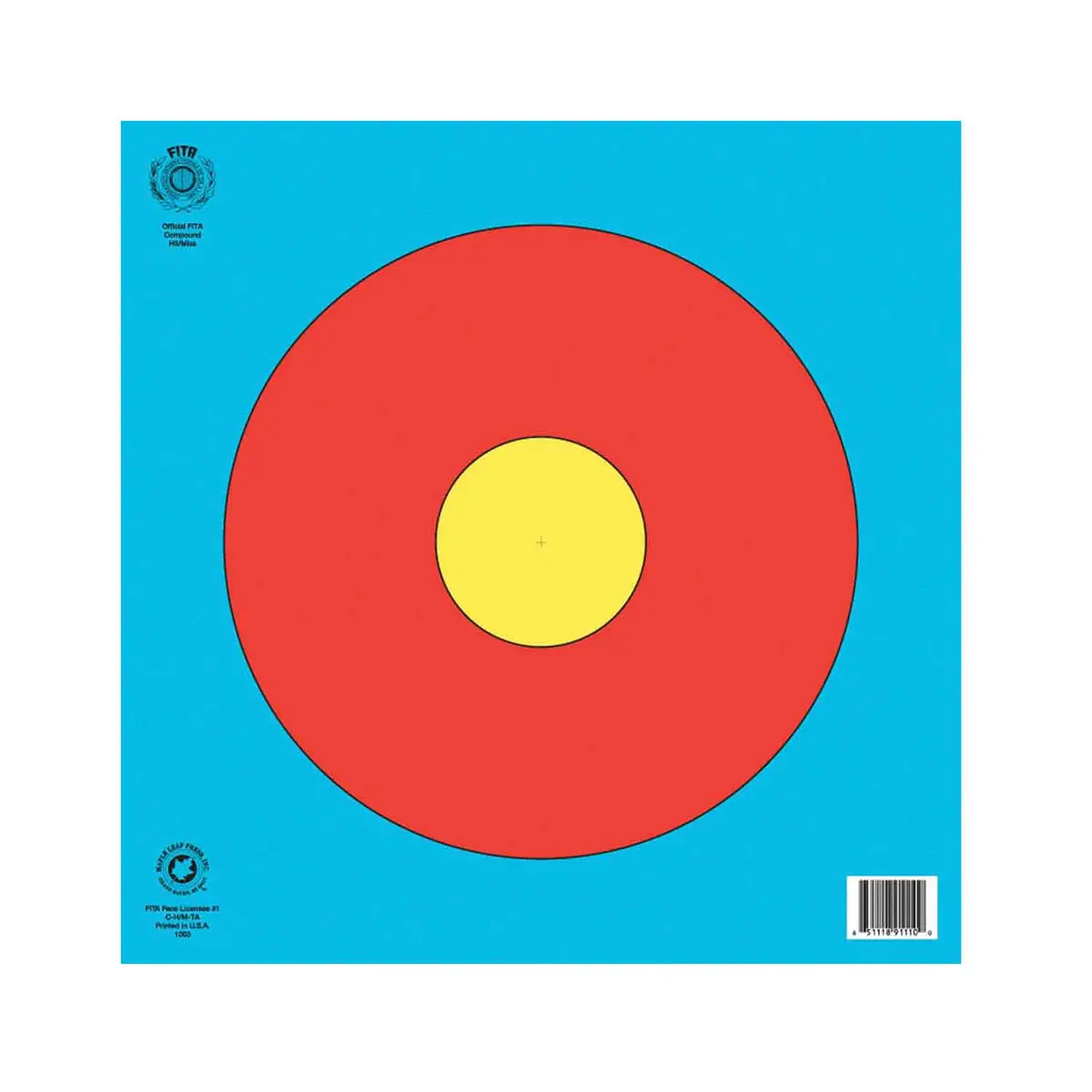 Maple Leaf Hit Or Miss Wp Compound Waterproof Target Face 1