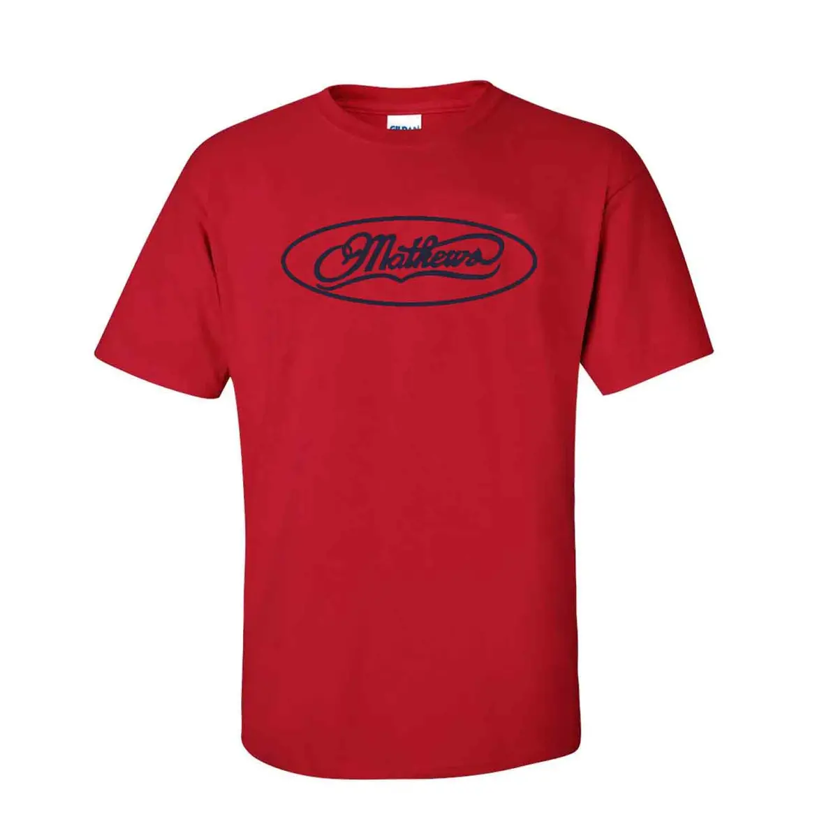 Mathews Classic Logo Tshirt Red 1