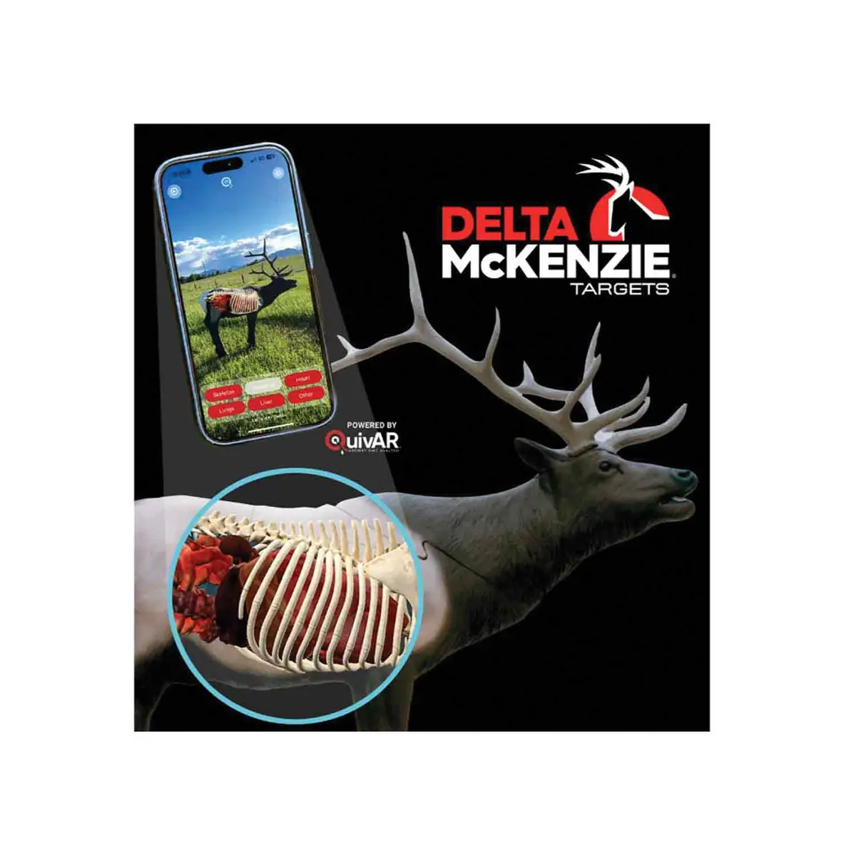 Delta Mckenzie Elk Quivar Enabled Pro 3D Target 2