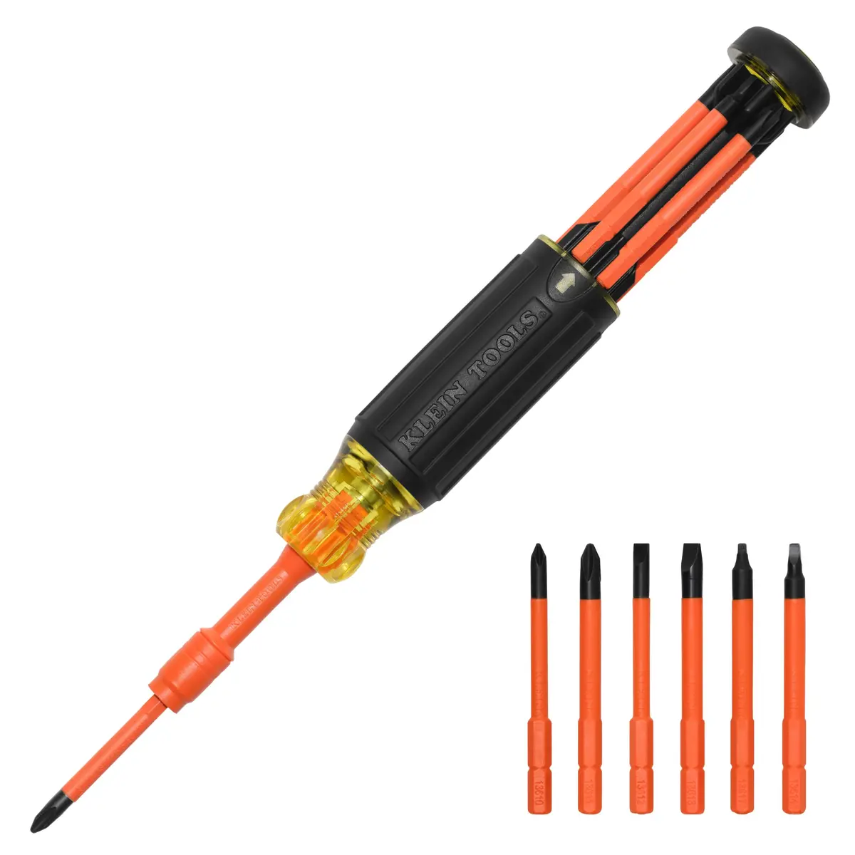 Klein Tools 32306Ins 6-In-1 Insulated Auto-Lock Screwdriver 1