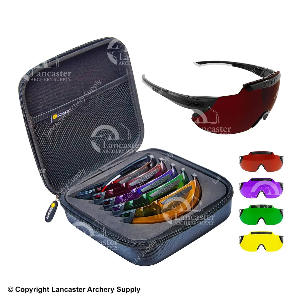 X-Sight 2Rx Shooting Glasses (Outdoor Set With 5 Lenses) 1