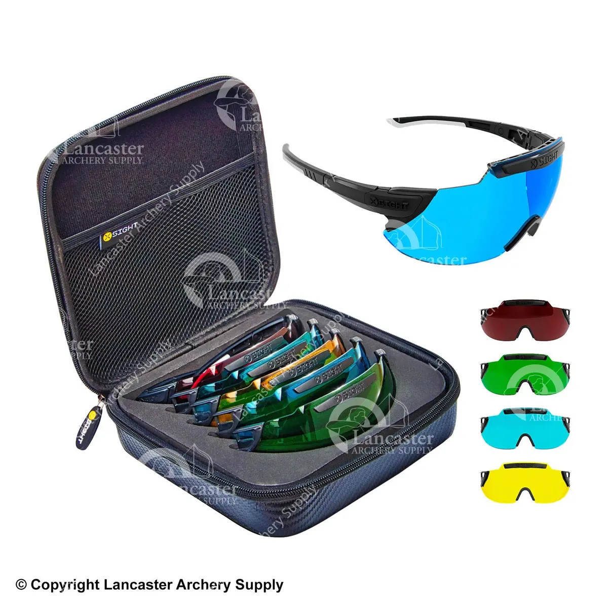 X-Sight 2Rx Shooting Glasses (Target Contrast Set With 5 Lenses) 1