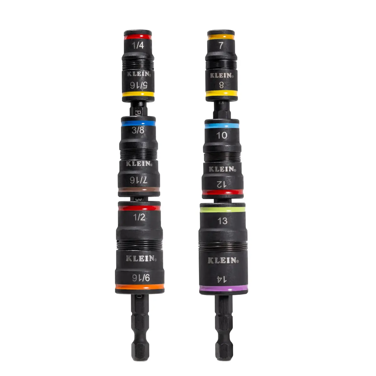 Klein Tools 32933Kit Impact-Rated Flip Socket Set, Sae And Metric 1