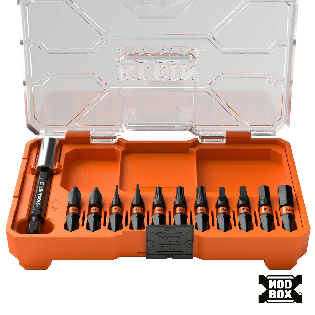 Klein Tools 33801S Slim Proflex Impact Bit Set, 12 Pc. 1