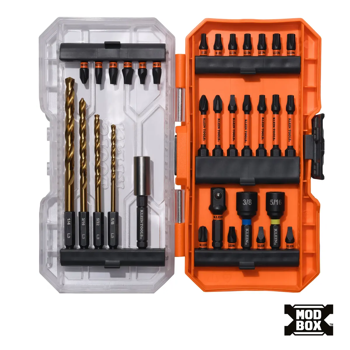 Klein Tools 33811 Drill And Driver Bit Set, 32 Pc. 1
