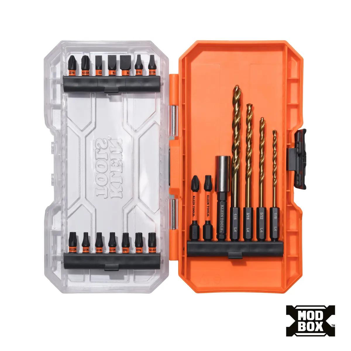 Klein Tools 33811B Drill And Driver Bit Set, 21 Pc. 1