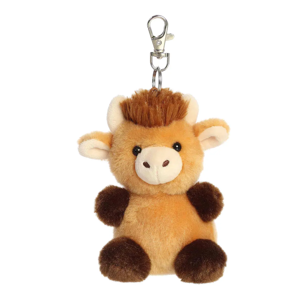 4" Hubert Highland Cow™ Clip-On 1