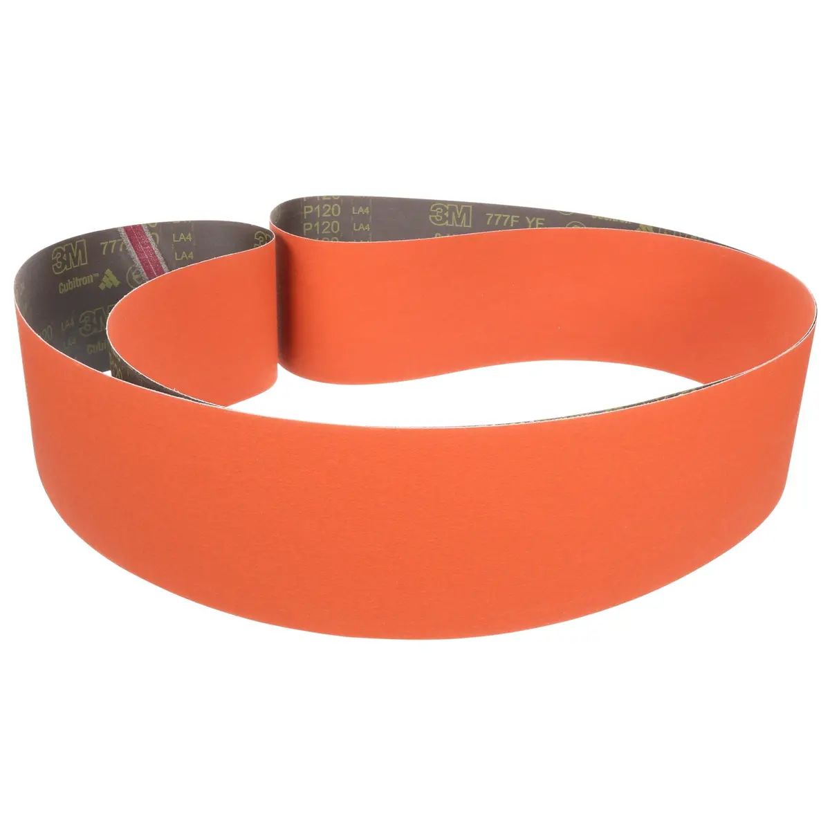 3M Cloth Belt 777F, 80 Yf-Weight, 19 In X 60 In, Film-Lok, Single-Flex 1