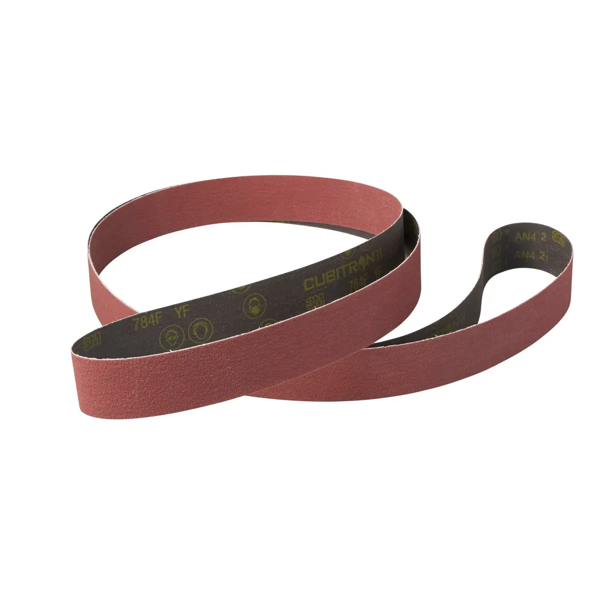 3M Cubitron Ll Cloth Belt 784F, 80+ Yf-Weight, 2-3/4 In X 15-1/2 In,Fabri-Lok 1
