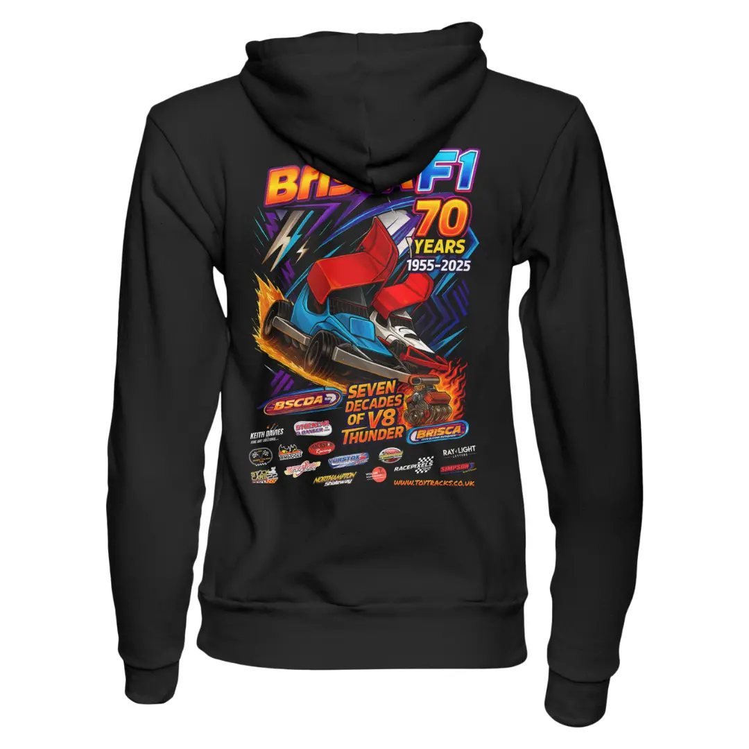 Brisca F1 70 Years 2025 Hoodie 1