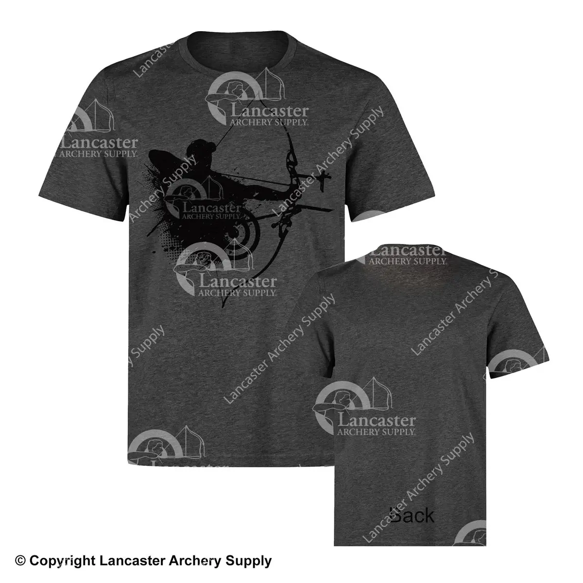 Lancaster Archery Supply Graffiti Recurve Tee 1