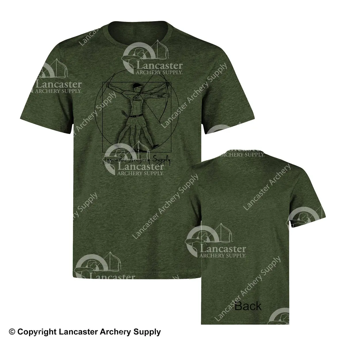 Lancaster Archery Supply Archery Symmetry Tee 1