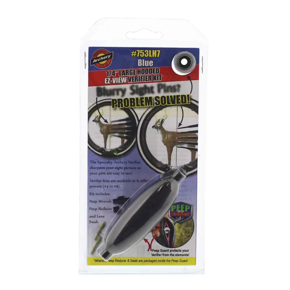 Specialty 1/4" Large Hooded Ez-View Verifier Kit 4