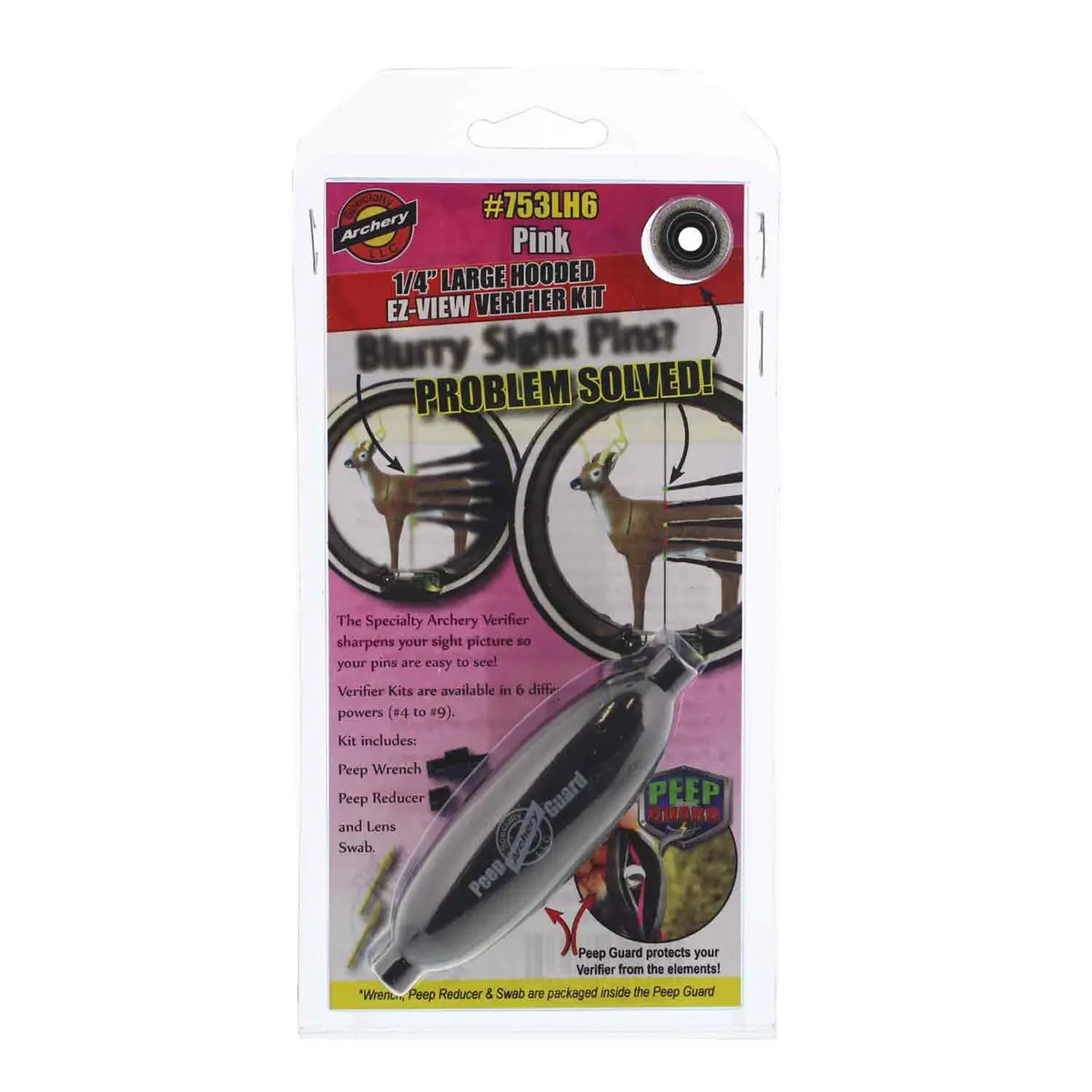 Specialty 1/4" Large Hooded Ez-View Verifier Kit 5
