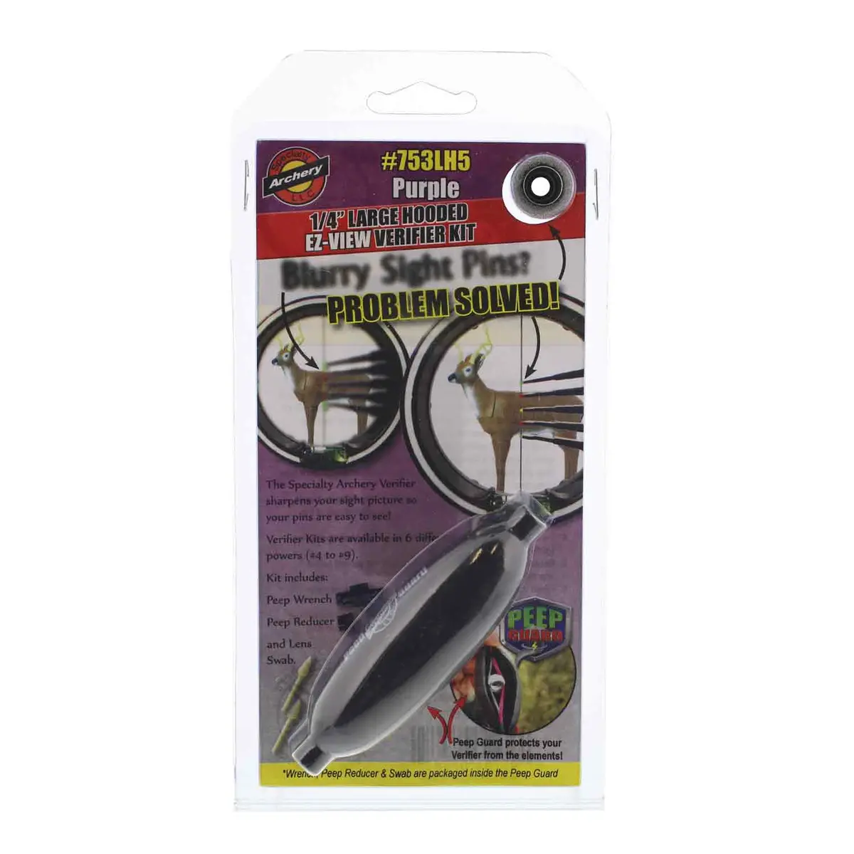Specialty 1/4" Large Hooded Ez-View Verifier Kit 4
