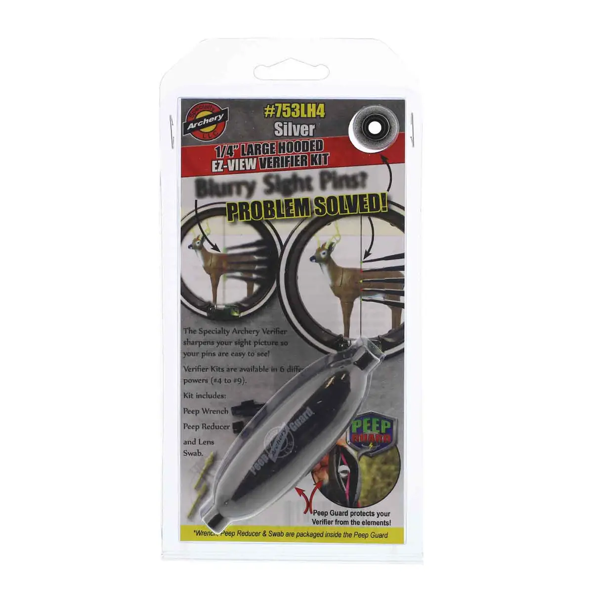 Specialty 1/4" Large Hooded Ez-View Verifier Kit 3