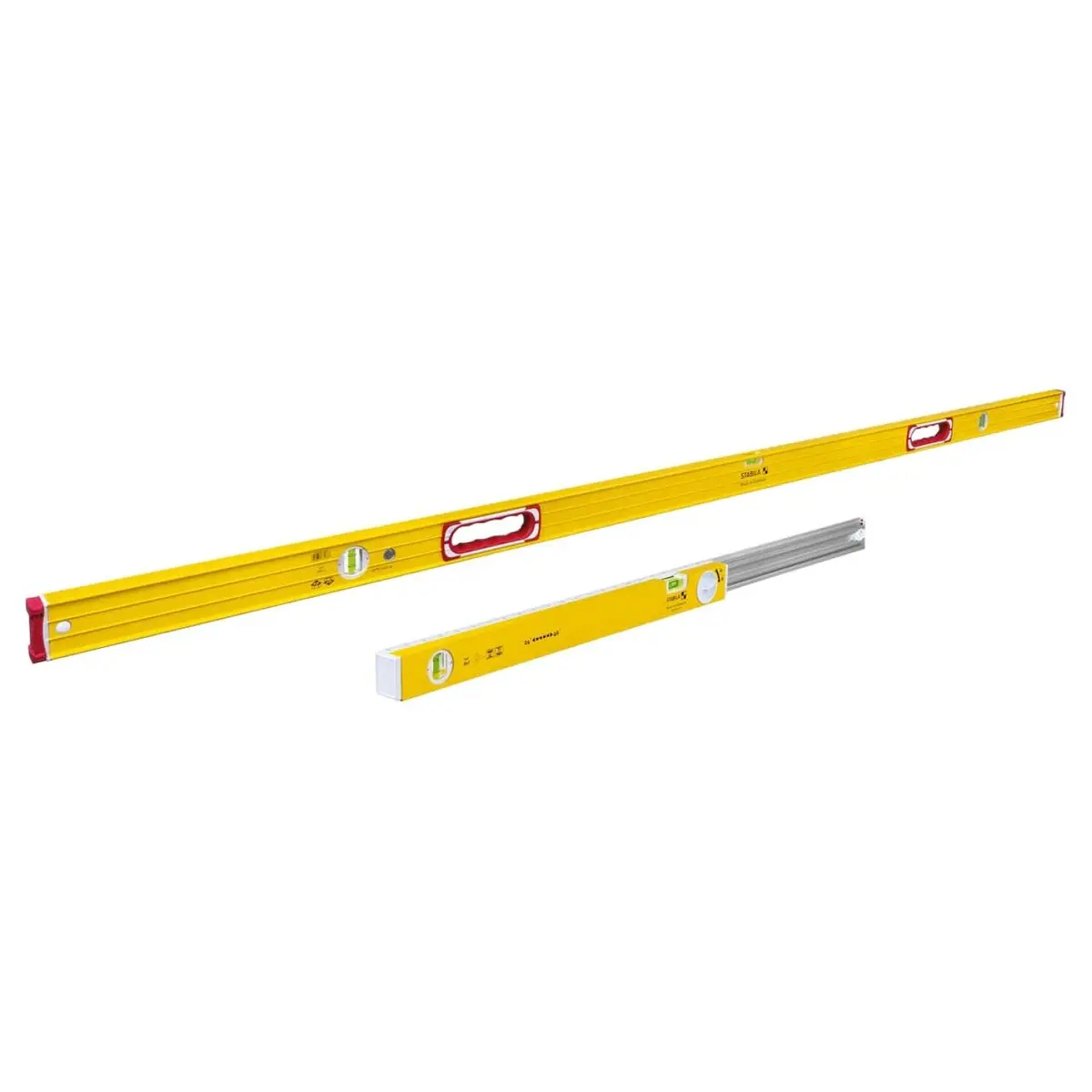 Stabila 37540 Spirit Levels, 78" Type 196 Jamber Set W/ 24"-40" Type 80 T 1