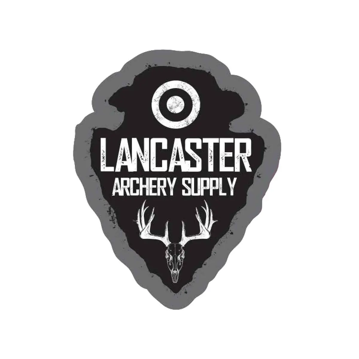 Lancaster Archery Supply Arrowhead Sticker 1