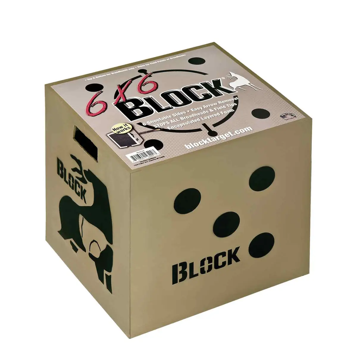 Block 6X6 Target 1