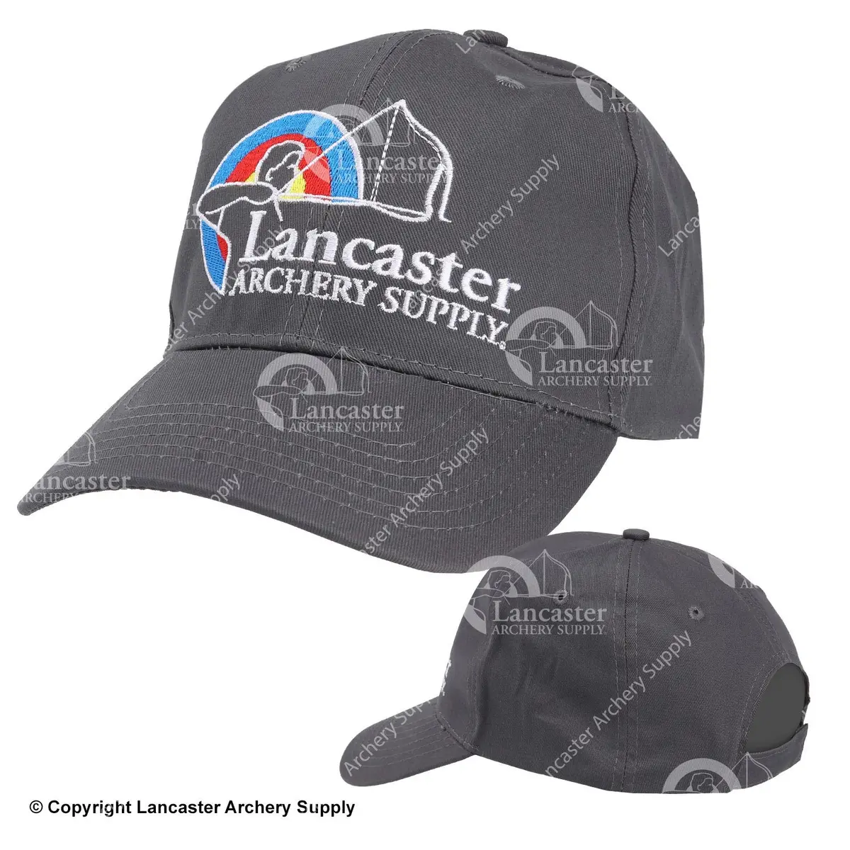 Lancaster Archery Supply Gray Cap 1