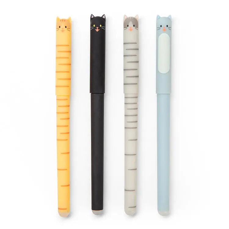 Cat Erasable Gel Pens 1