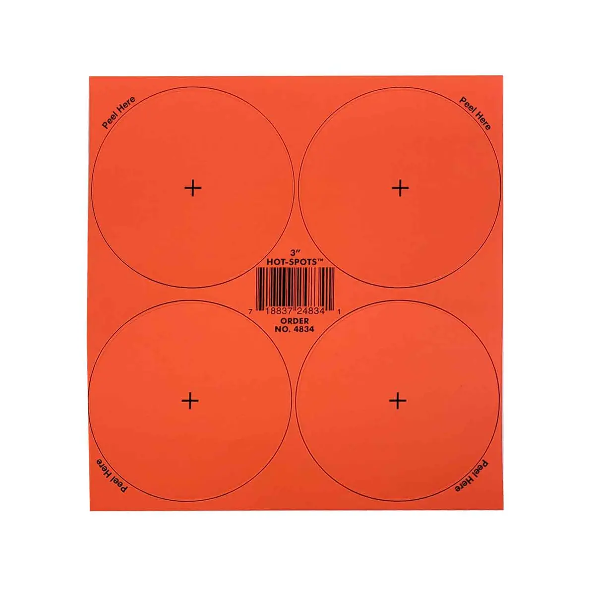 Thompson Target Hot Spots Self Adhesive 3" Targets 1