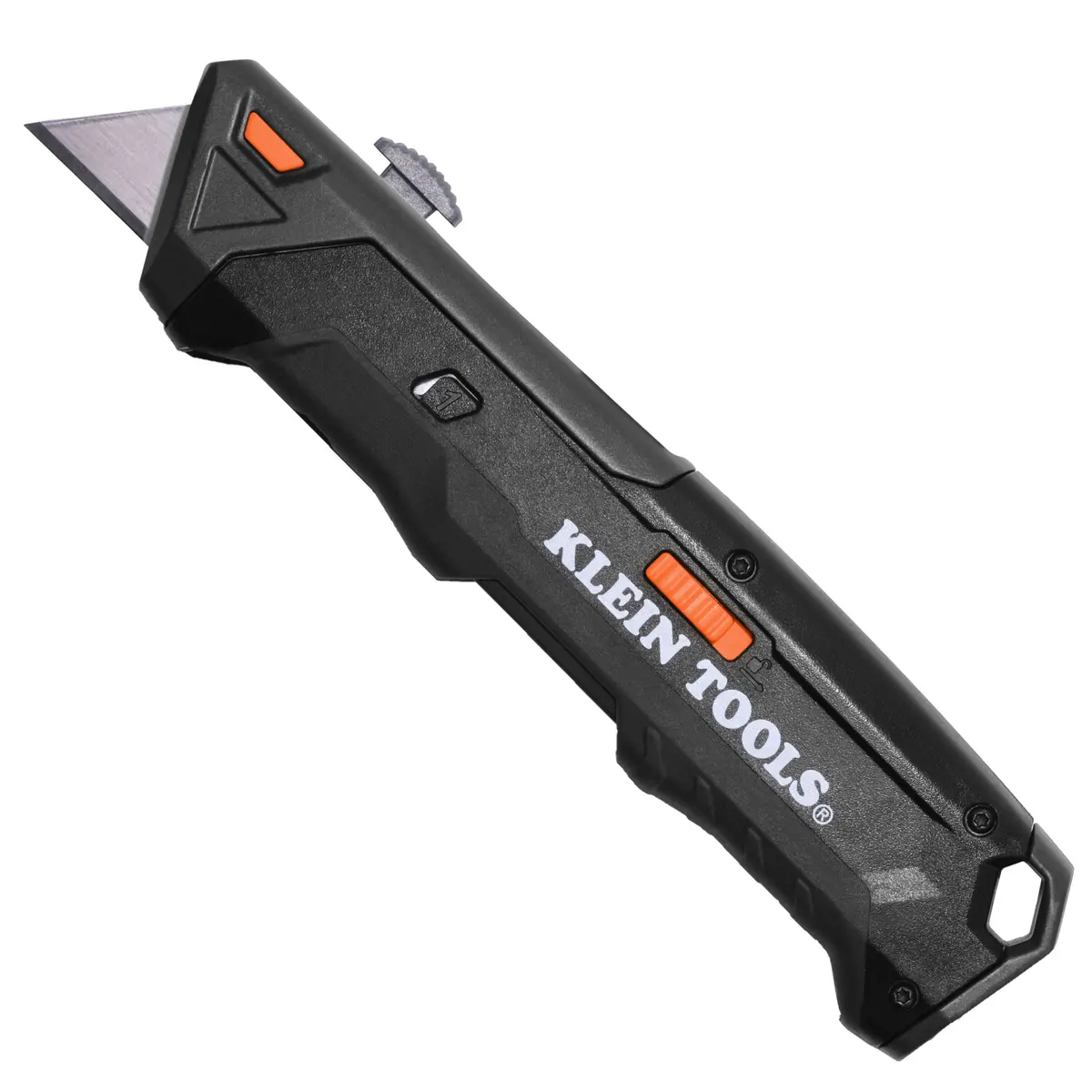 Klein Tools 44308 Auto-Loading Retractable Utility Knife With Dual-Sided Blade Magazine 1