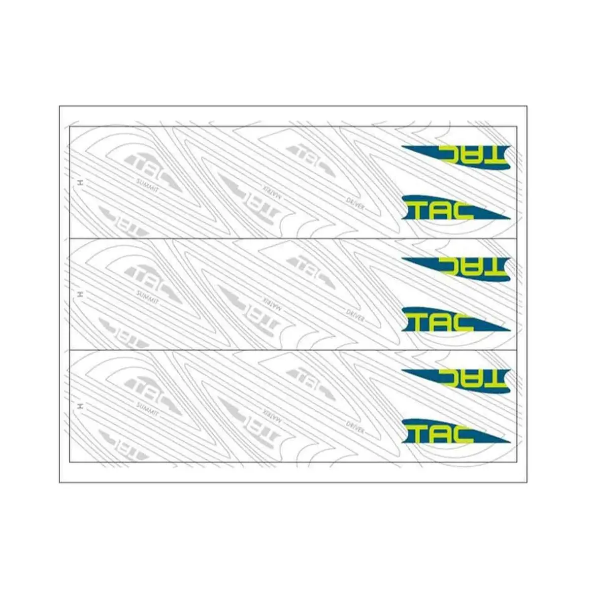 Tac Vanes Topo Arrow Wraps 8