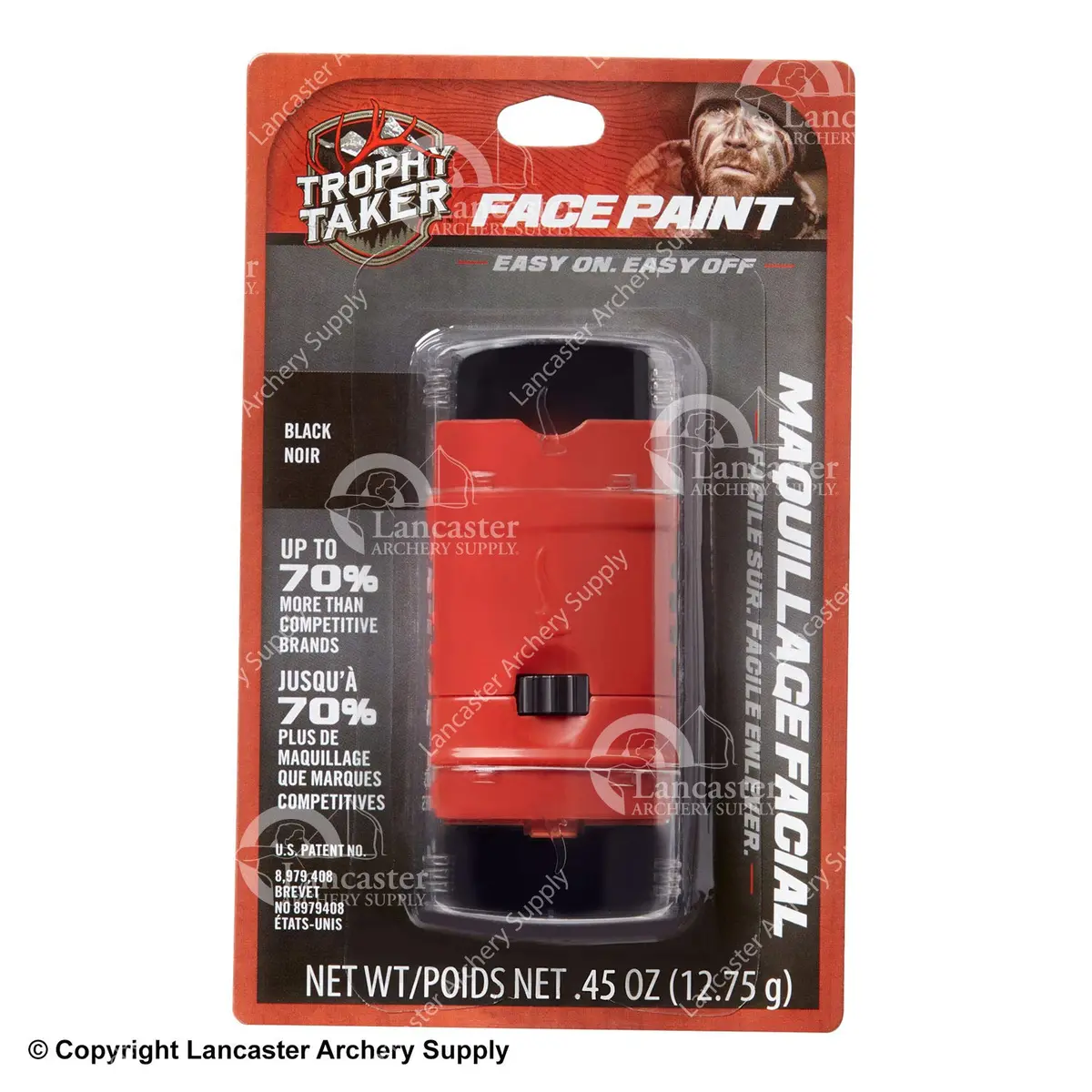 Trophy Taker Black Face Paint 1