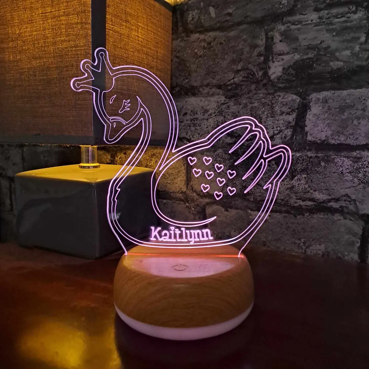 Swan Led Lamp Night Light 1