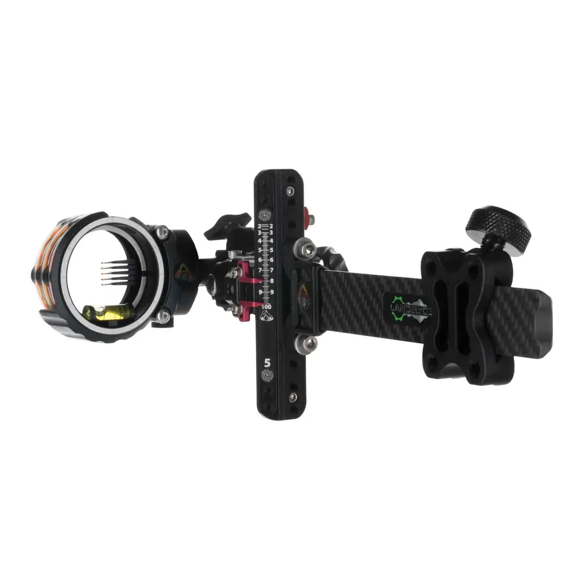 Axcel Landslyde Carbon Pro Slider Sight 5 Pin .010" 1