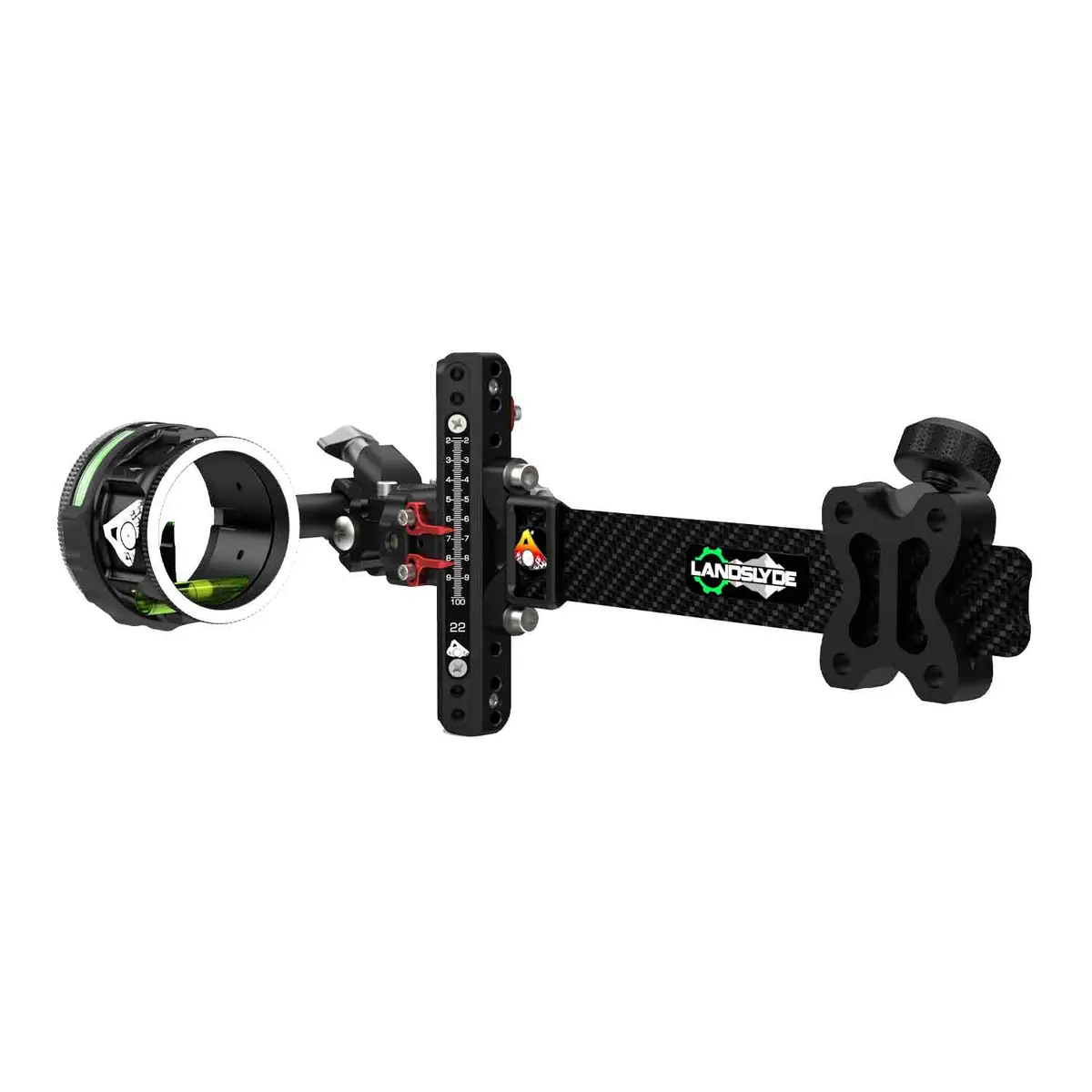 Axcel Landslyde Plus Carbon Pro Slider Sight W/ Avx-31 Scope .010" 1