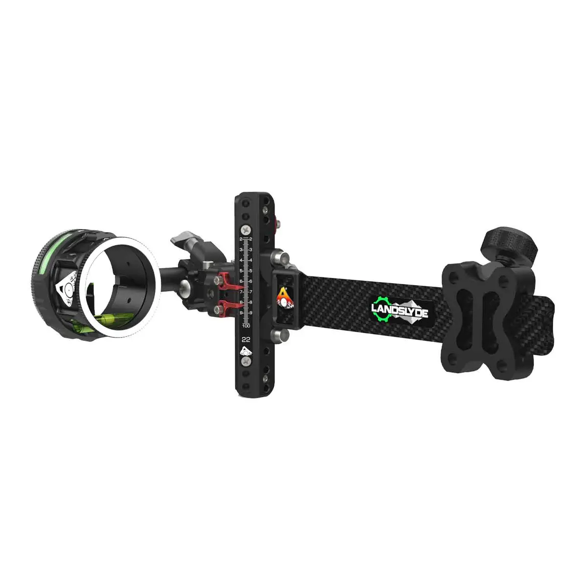 Axcel Landslyde Plus Pro Carbon Slider Sight W/ Avx-41 Scope .019" 1