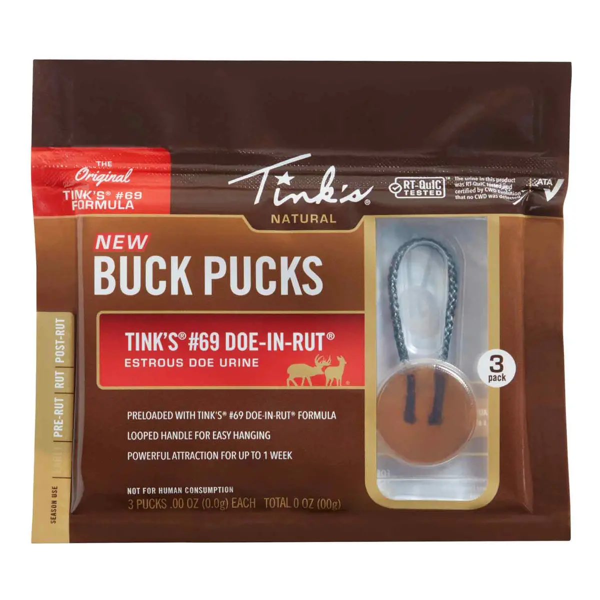 Tink's #69 Doe In Rut Buck Pucks 1