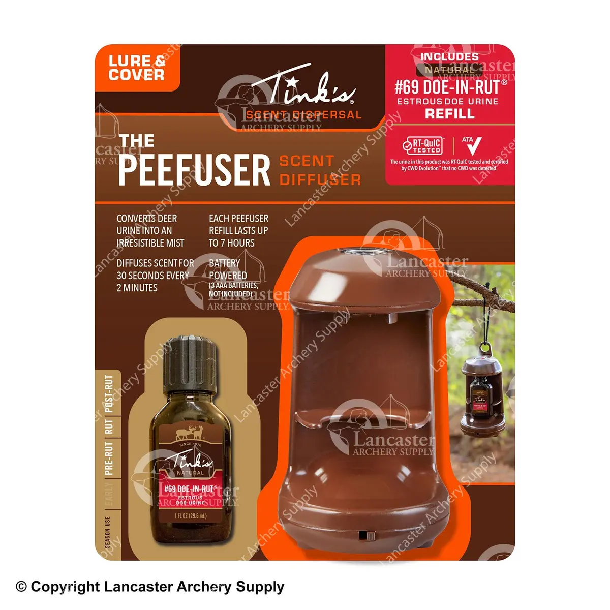Tink's Peefuser #69 Doe In Rut Scent Diffuser 1
