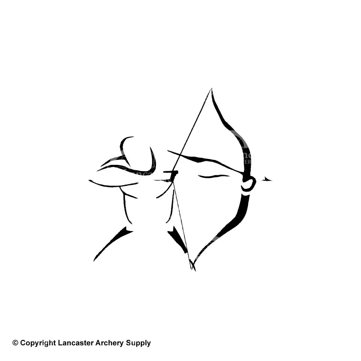 Outdoor Decals - Traditional Archer 1
